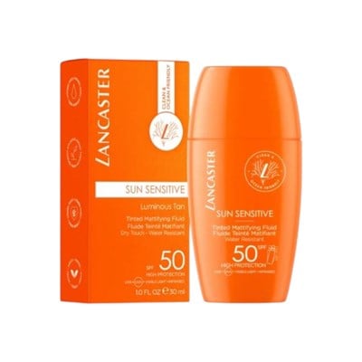 Lancaster Sun Sensitive Tinted Mattifying Fluid Spf 50 30 Ml