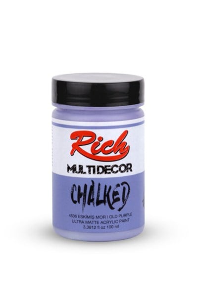 MULTİ DECOR CHALKED 100 ML ESKİMİŞ MOR Stok Kodu: MDC-100-03619