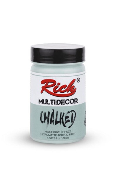 MULTI DECOR CHALKED 100 ML FİRUZE Stok Kodu: MDC-100-06538