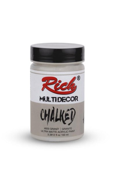 MULTI DECOR CHALKED 100 ML GRANİT Stok Kodu: MDC-100-06534