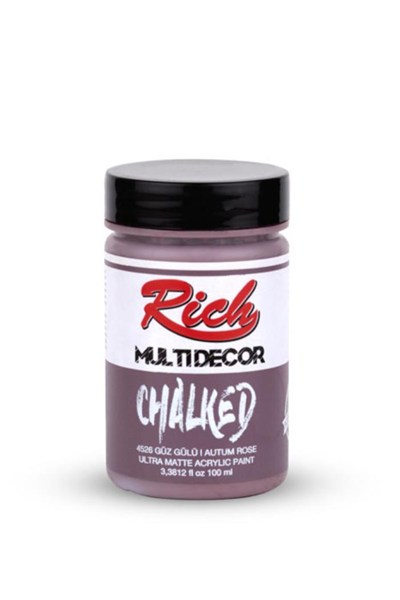 MULTİ DECOR CHALKED 100 ML GÜZGÜLÜ Stok Kodu: MDC-100-03614
