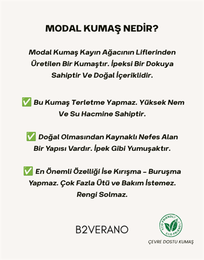 Bisiklet Yaka Kısa Kollu Modal Mavi Basic T-shirt