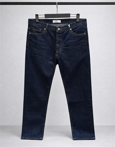 Lacivert Baggy Fit Jean