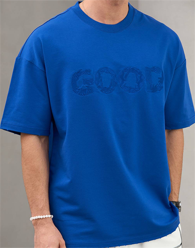 Mavi Good Yazılı Oversize Tshirt