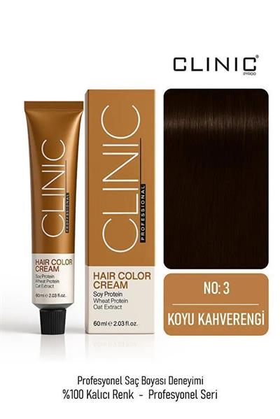 Clinic Saç Boyası 5 - Açık Kahve