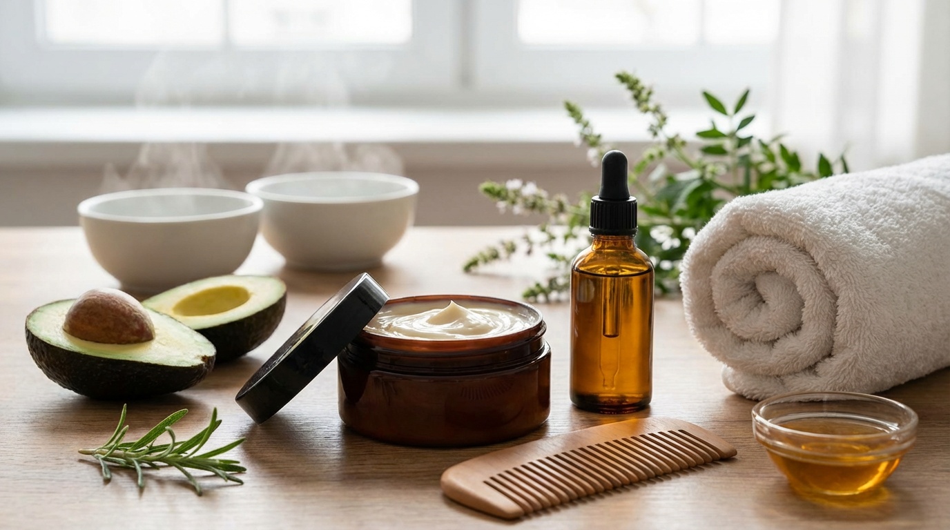 Yıpranmış Saçlar İçin Evde Yoğun Onarım Bakımı Nasıl Yapılır?