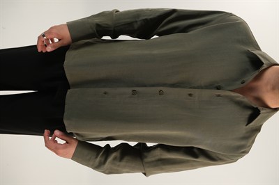 Modal Kumaş Oversize Gömlek
