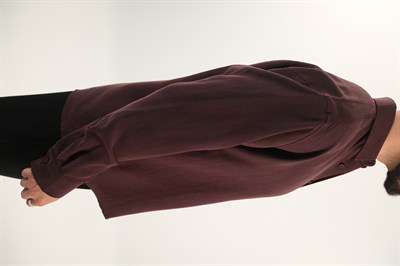 Modal Kumaş Oversize Gömlek