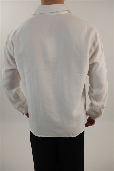 Modal Kumaş Oversize Gömlek