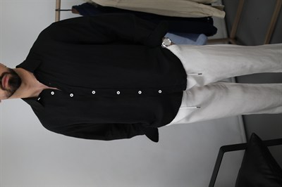 OVERSİZE FRESH KETEN GÖMLEK •