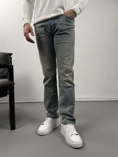 TAŞLAMALI REGULAR FİT JEAN