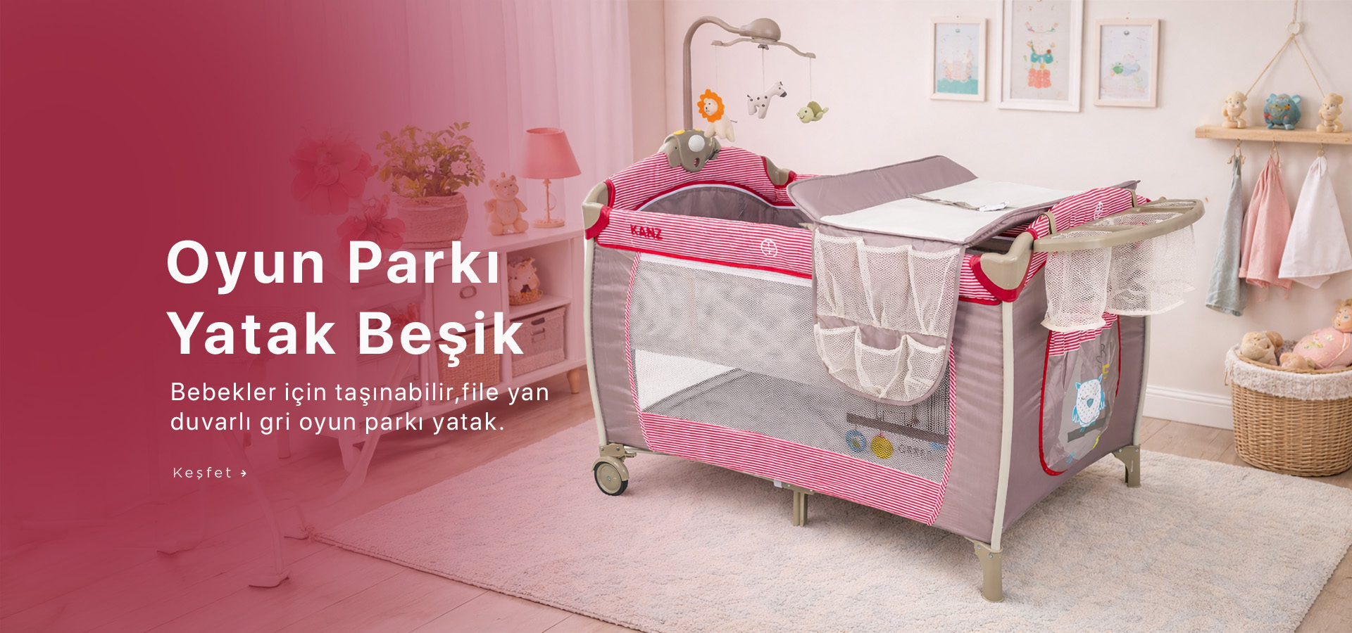 Oyun Parkı Yatak Beşik