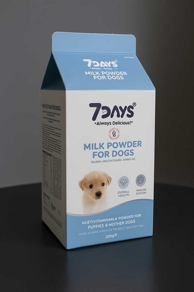 7 Days Yavru Ve Anne Köpekler İçin Multivitaminli Süt Tozu 200 Gram