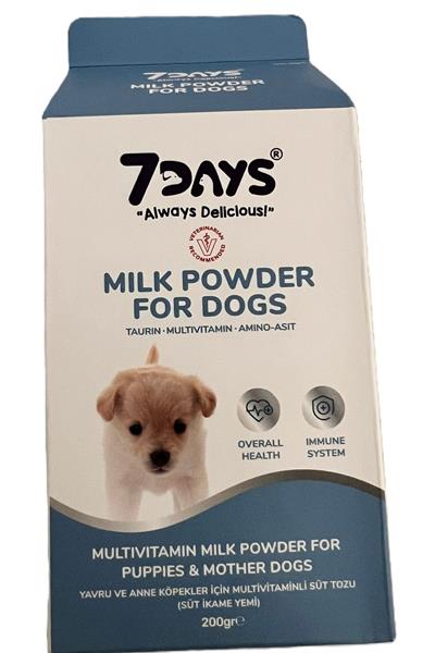 7 Days Yavru Ve Anne Köpekler İçin Multivitaminli Süt Tozu 200 Gram