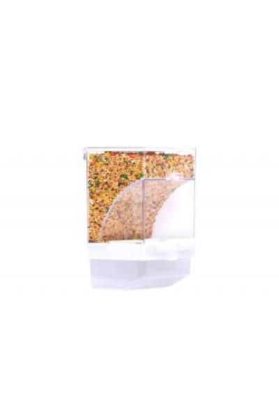 Akıllı Yemlik Küçük Irk Kuşlar İçin en : 10.1 yük: 15 derinlik :8.6 cm