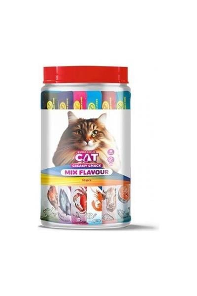 Cat Sıvı Kedi Ödülü Karışık 6 Çeşit 30 x 15 gr