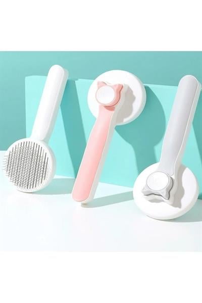 Key Pet Comb Kulaklı Lüx Basmalı Evcil Hayvan Tarağı 4320240000101