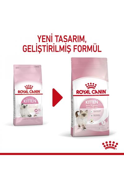 Kitten Yavru Kediler Için Kuru Kedi Maması 400g