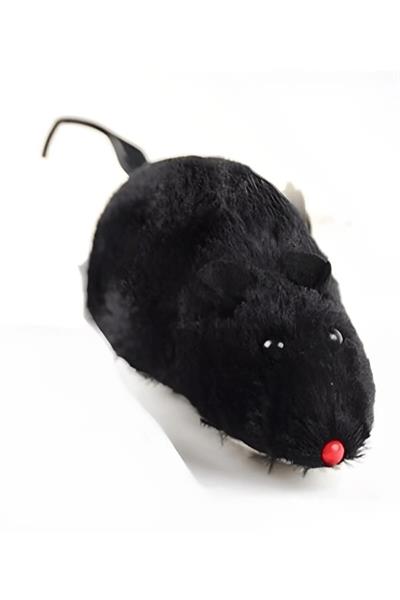Kurmalı Fare Kedi Oyuncağı Peluş Yaratıcı Oyuncak 1 Adet