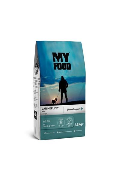Kuzulu Pirinçli Yavru Küçük Irk Köpek Maması Derma Support 2,5 kg