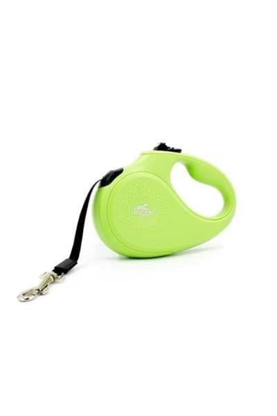 Master Otomatik Köpek Uzatma Tasması Medium Yeşil 25 Kg 5 Mt