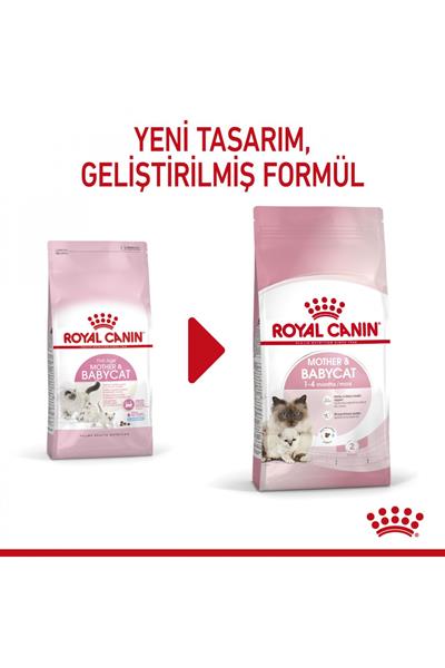 Mother&babycat Gebe/laktasyondaki Anne Ve Yavru Kedi Için Kuru Kedi Maması 2kg