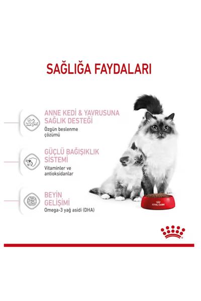 Mother&BabyCat Gebe/Laktasyondaki Anne ve Yavru Kedi için Kuru Kedi Maması 400g