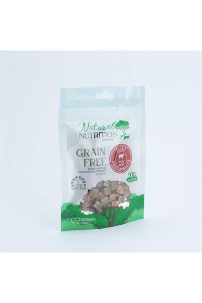 Natural Nutrition Snacks Biftek Eti Ve Sebzeli Tahılsız Köpek Ödülü 75 Gr