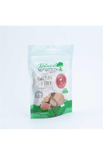 Natural Nutrition Snacks Biftek Etli Ve Muzlu Tahılsız Köpek Ödül Maması 75gr