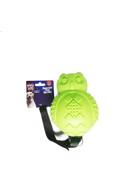 Playfull Ipli Baykuş Plastik Köpek Oyuncağı 30x10 Cm