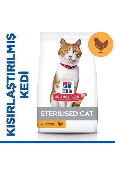 SP Tavuklu Kısırlaştırılmış Yetişkin Kedi Maması 8+2 KG
