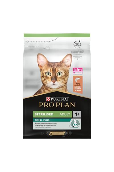 Sterilised Kısırlaştırılmış Somonlu Kedi Maması 10 KG