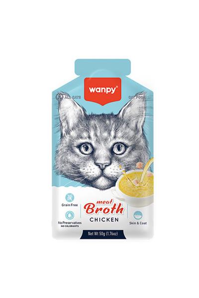 Tavuk Etli Tahılsız Kedi Çorbası 50 Gr