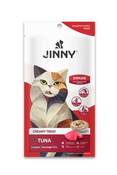 Ton Balıklı Creamy Kedi Ödülü 15 gram X 5 Şase