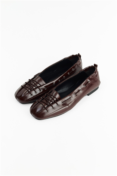 Acı Kahve Bağcıklı Babet