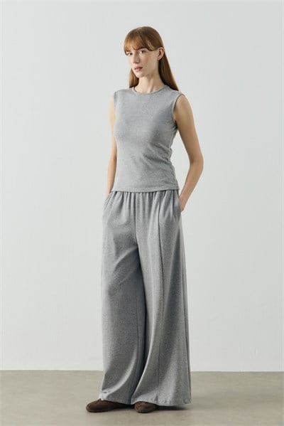 Gri Basic Sıfır Kol Body
