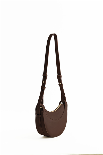 Kahverengi Deri Çapraz Çanta