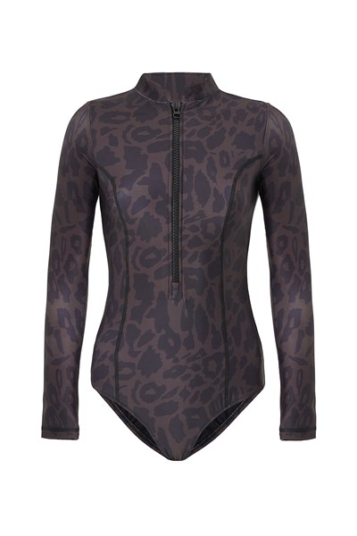 Leopar Desenli Surf Mayo
