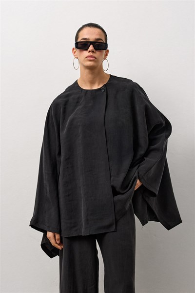 Siyah Soft Line Dökümlü Takım