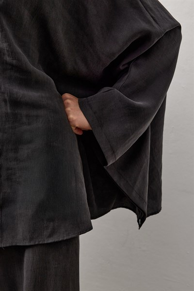 Siyah Soft Line Dökümlü Takım