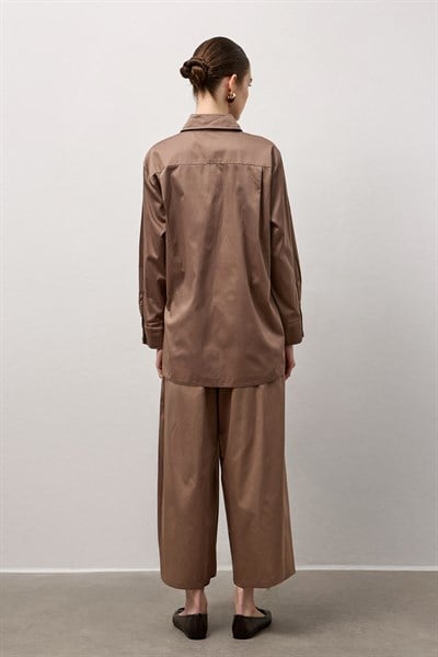 Vizon Çift Kemerli Pamuklu Takım