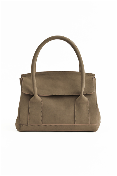 Vizon Süet Askılı El Çantası