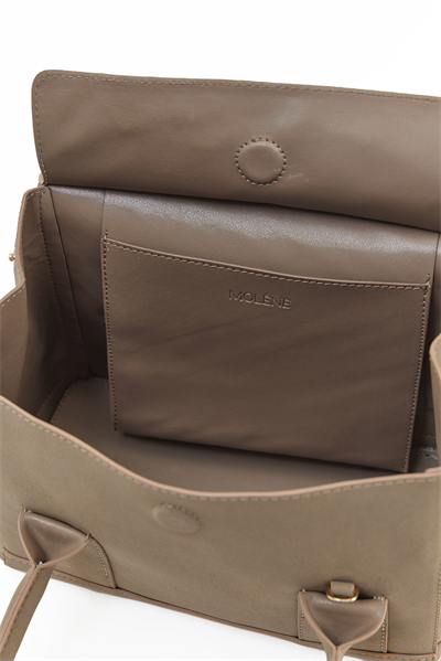 Vizon Süet Askılı El Çantası