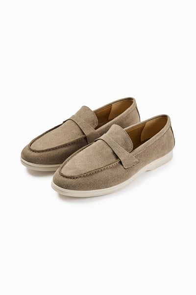 Vizon Süet Günlük Loafer