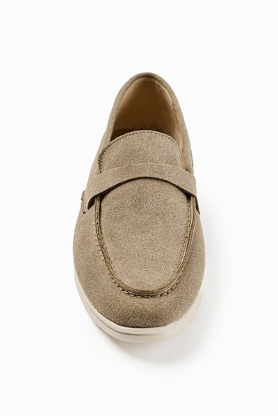 Vizon Süet Günlük Loafer