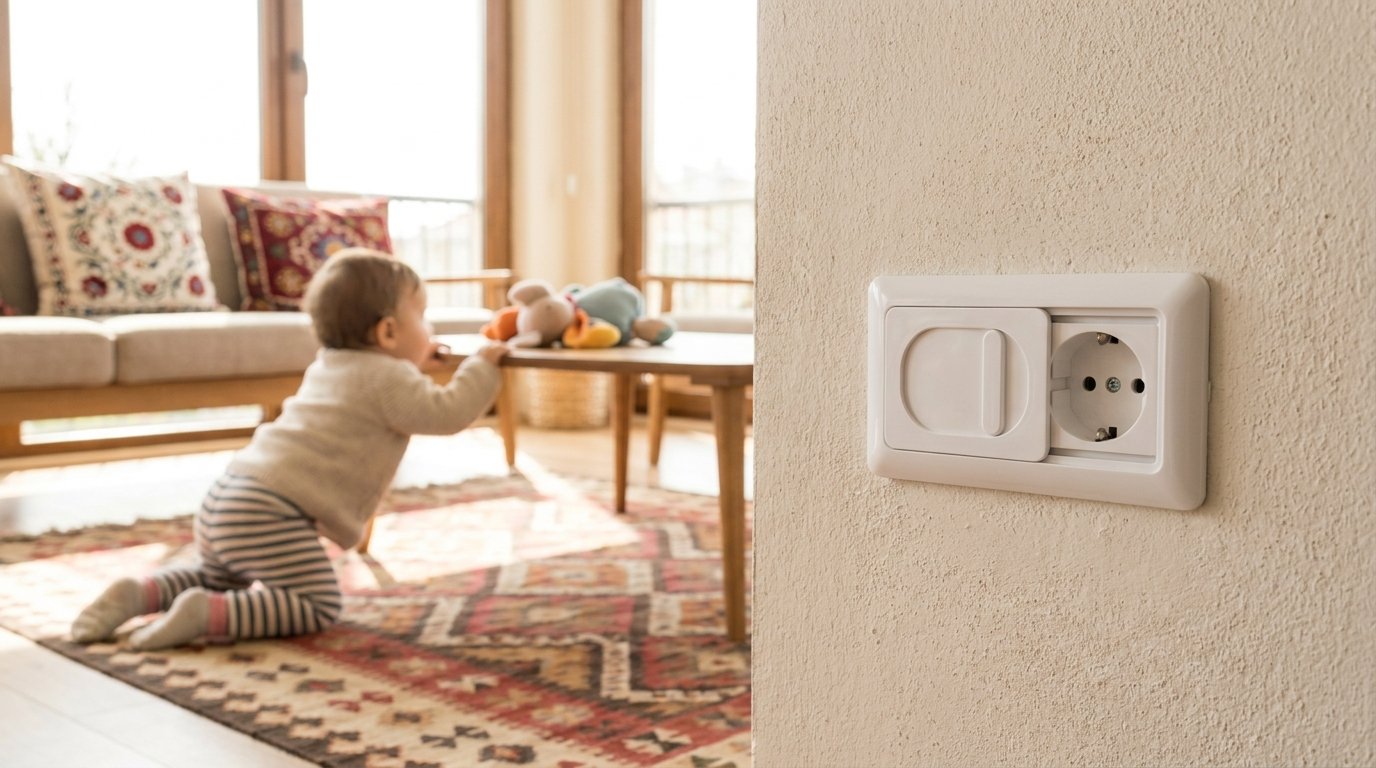 Priz Kapağı mı Akım Korumalı Priz mi? Bebek İçin Hangisi Daha Güvenli?