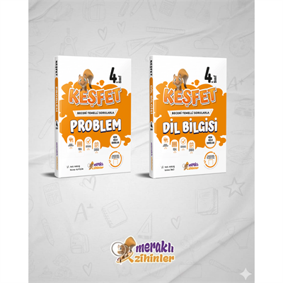  4. SINIF KEŞFET DİL BİLGİSİ VE PROBLEMLER KİTABI [2Lİ SET]
