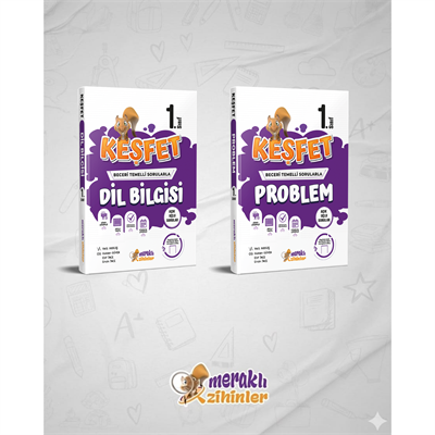 1.SINIF KEŞFET DİL BİLGİSİ-PROBLEM [2Lİ SET]