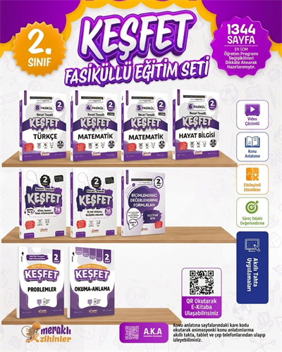 2.SINIF KEŞFET BECERİ TEMELLİ FASİKÜL EĞİTİM SETİ(YENİ MÜFREDAT)