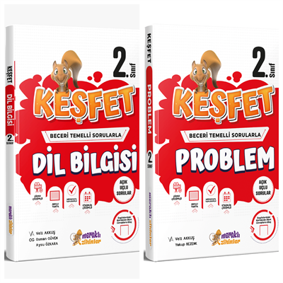 2. SINIF KEŞFET DİL BİLGİSİ VE PROBLEM KİTABI [2Lİ SET] 